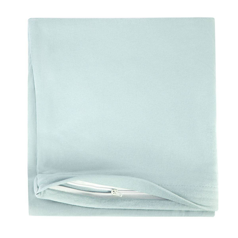 Простыня на резинке 160х200х20 Arya home мятная