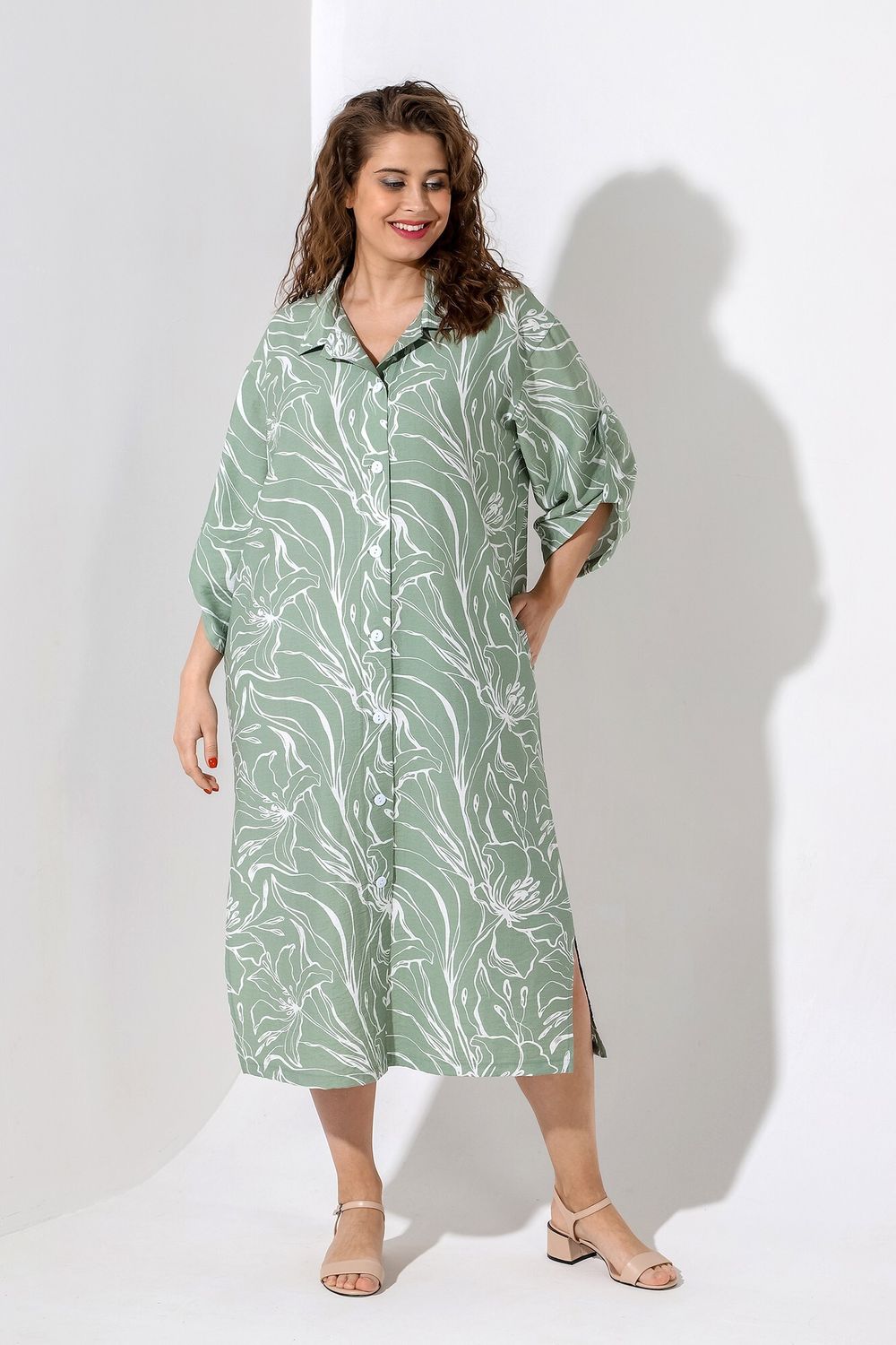 Платье Устинья Виотекс ЗЕЛЁНЫЙ