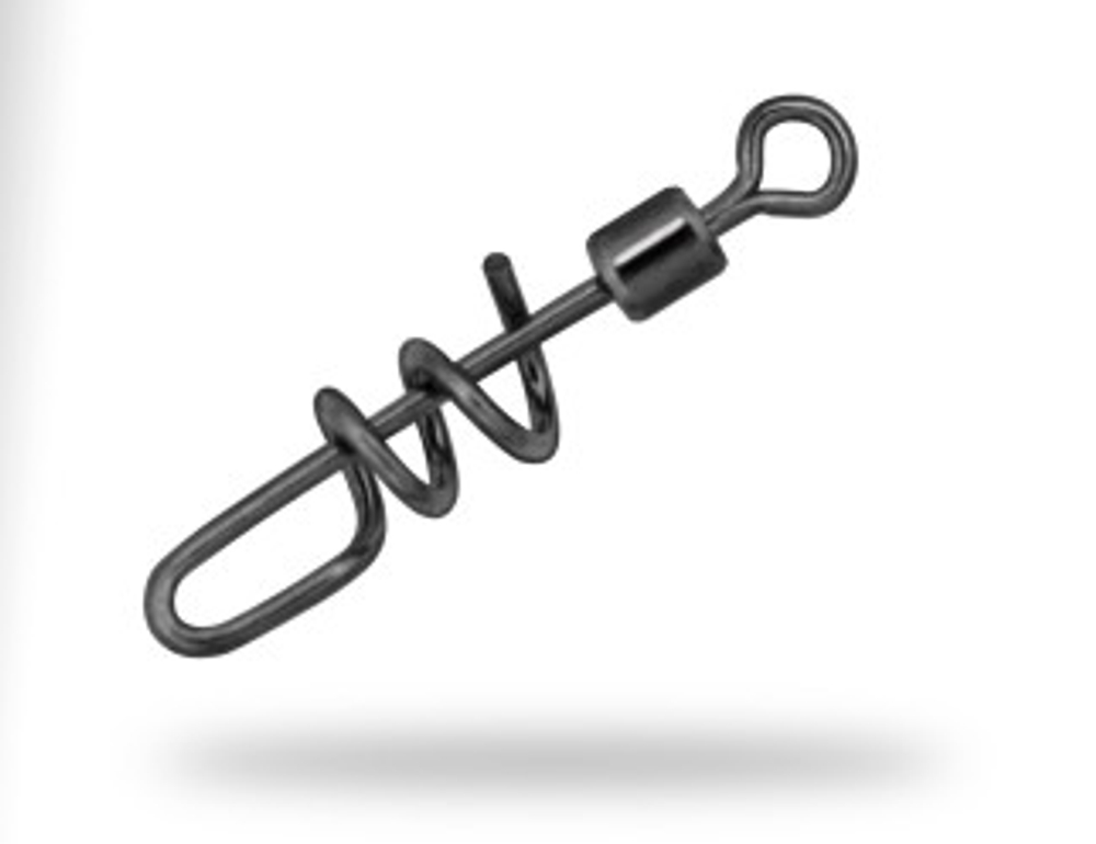 Вертлюг с застежкой Rolling swivel / Screwed Snap BN (упак. 10шт)