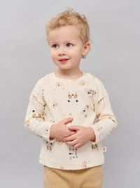 Лонгслив "Веселые мордашки" 0+