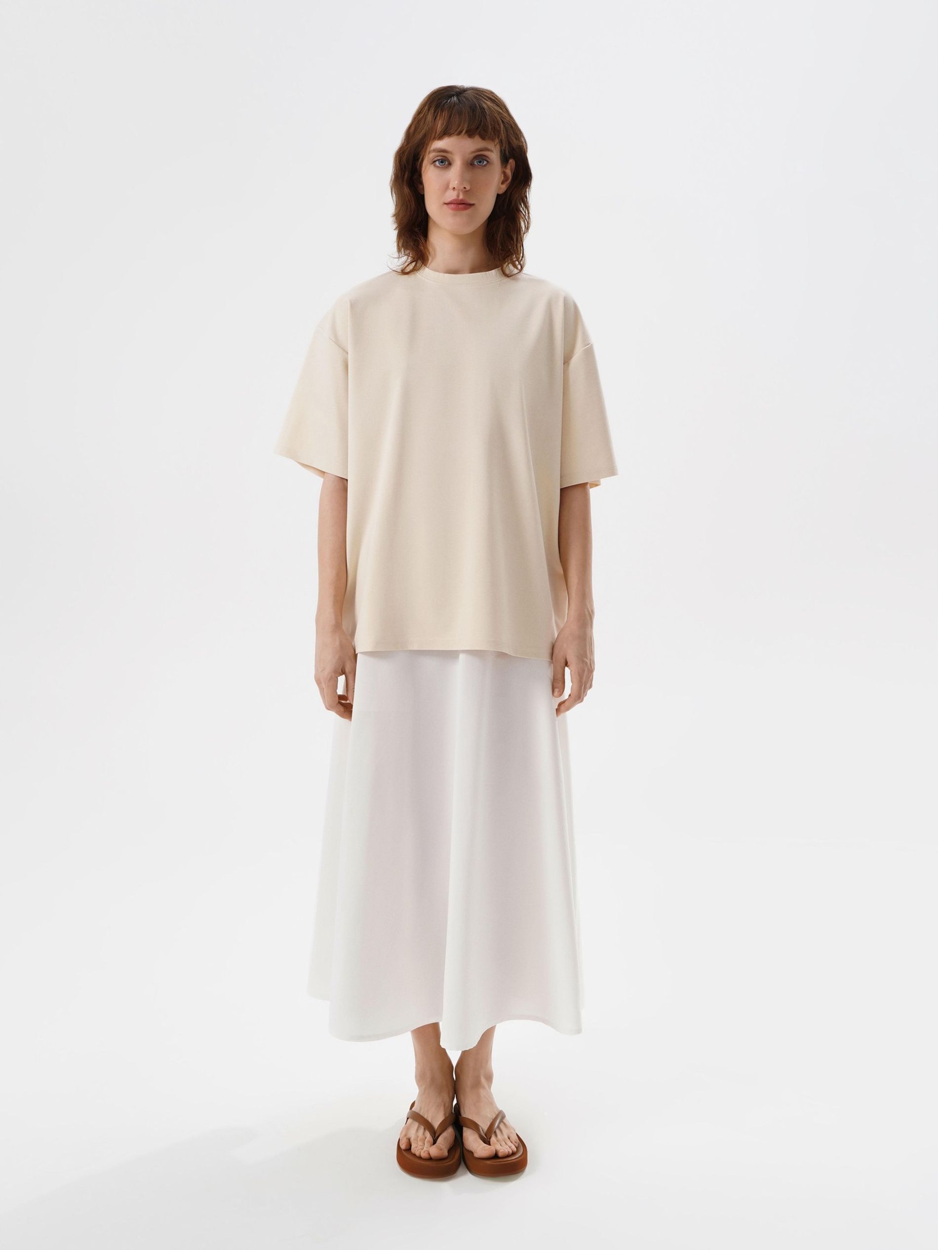 Футболка трикотажная beige