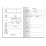 Медицинская карта ребёнка, форма № 026/у-2000, 16 л., картон, офсет, А4 (198x278 мм), синяя, STAFF, 130189