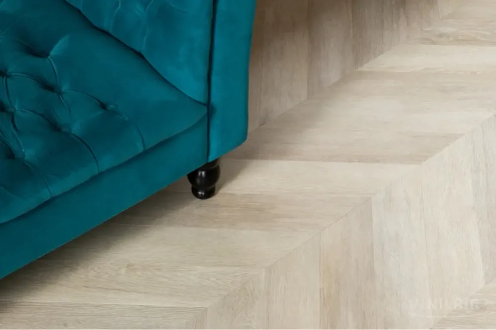 Vinilam Parquet Chevron Glue Шеврон Сезар, 2,86 м²