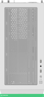 Корпус Gigabyte C102 Glass Ice без БП белый (GB-C102GI)