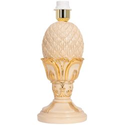 Настольная лампа Источник Энергии Айвори с абажуром №38 Антиквайт