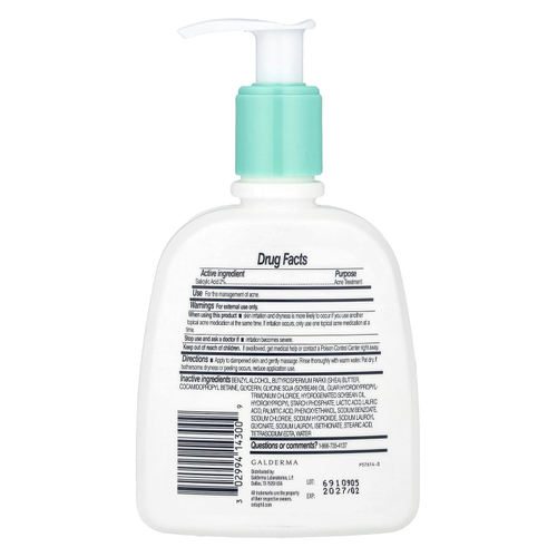 Cetaphil, Gentle Clear, очищающее средство от акне, для очищения пор, 237 мл (8 жидк. унций)