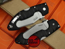 Нож Cold Steel Spartan - рукоять черный нейлон, клинок плейн (версия 2025г.)