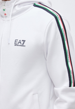 EA7 Emporio Armani ITALIAN SPIRIT  - Толстовка на молнии - Белый