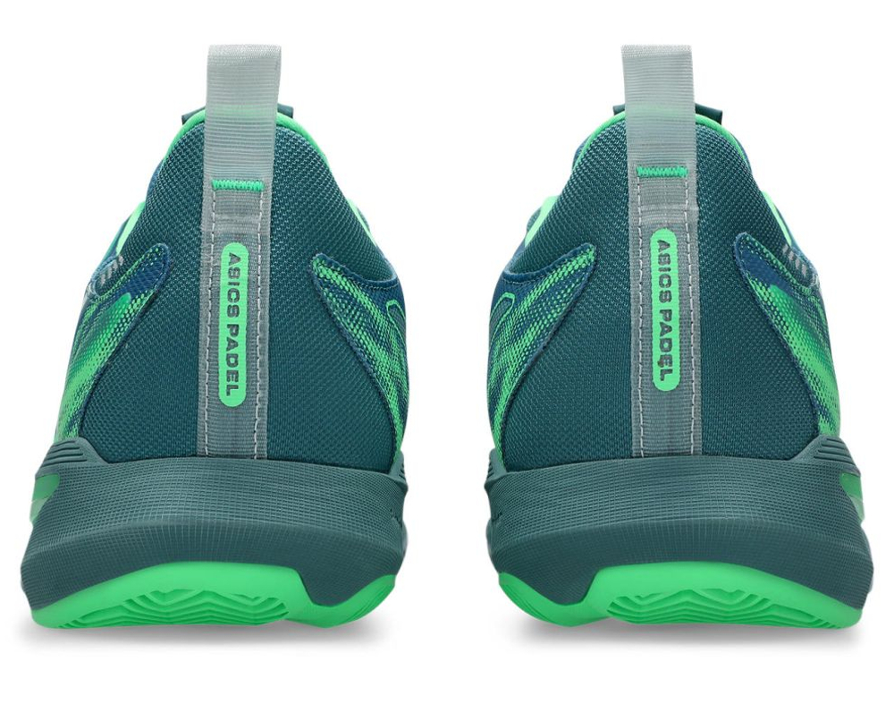 Мужские кроссовки для Падел Asics Sonicsmash FF - saba blue/vital green