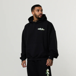Толстовка VANQUISH Acid Oversized Hoodie Black
