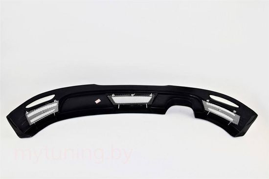 Диффузор заднего бампера V.4 для VW Golf 6 2008-2015