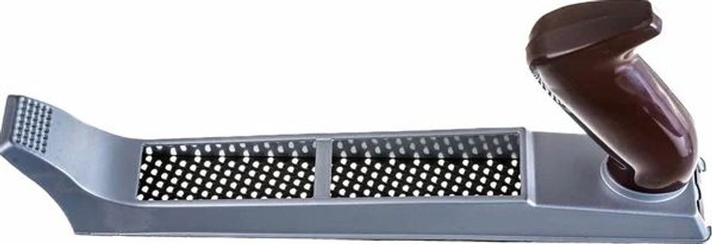 БИБЕР 45203 Рубанок обдирочный металлический корпус полотно У12  250мм "Профи"---