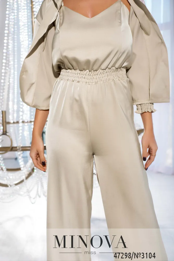 Костюм 3104-бежевый Minova
