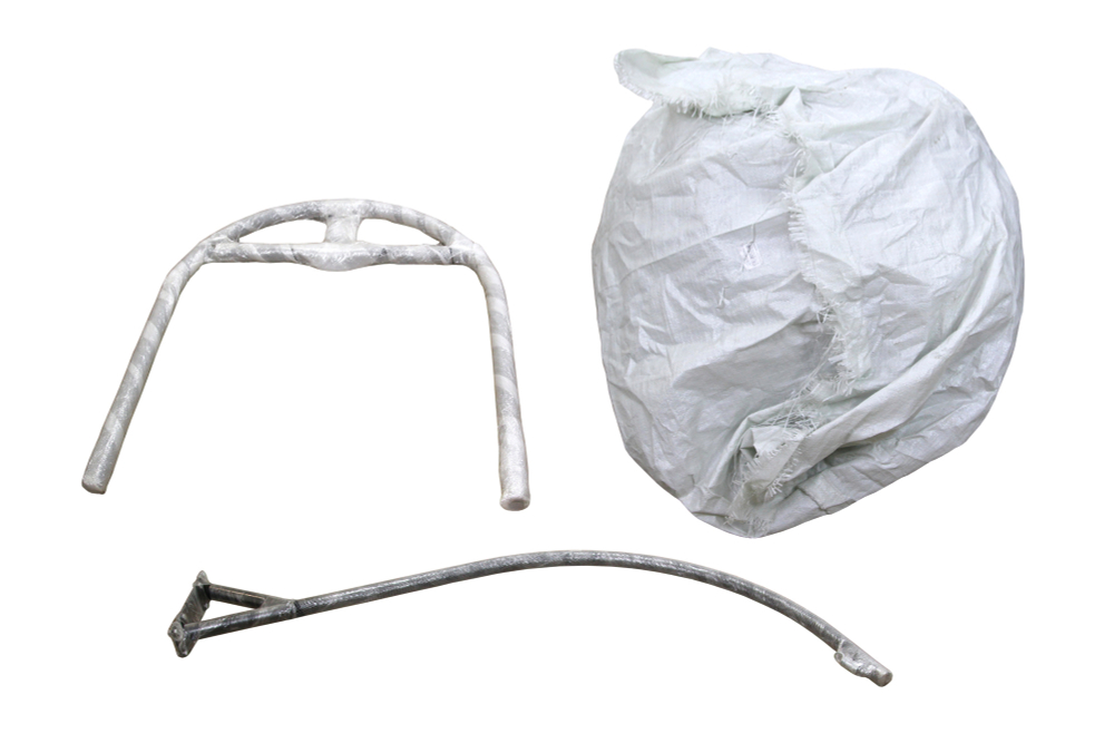 Кресло подвесное Garden Story Флорес (стойка+основание черн, корз.коричневая, подуш.estera-хамелеон. 3уп. (В))