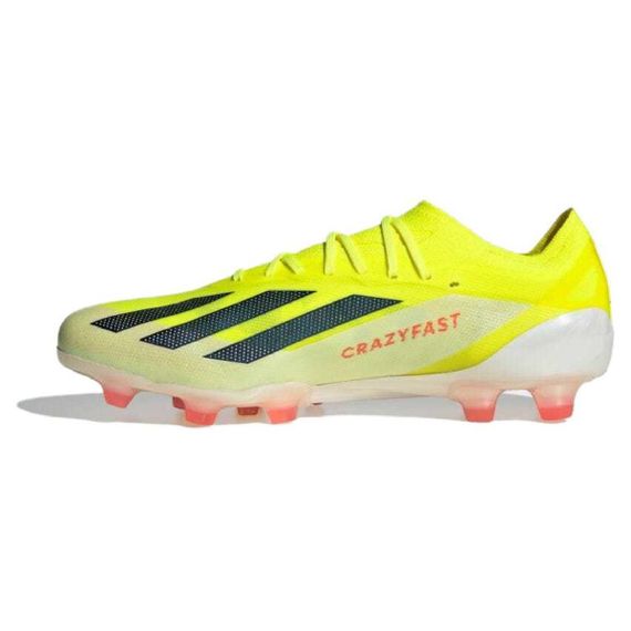Кроссовки Adidas X Crazyfast.1 Футбольные бутсы Низкие Желтые Унисекс