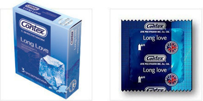 Презервативы продлевающие половой акт CONTEX №3 Long Love, 3 шт.