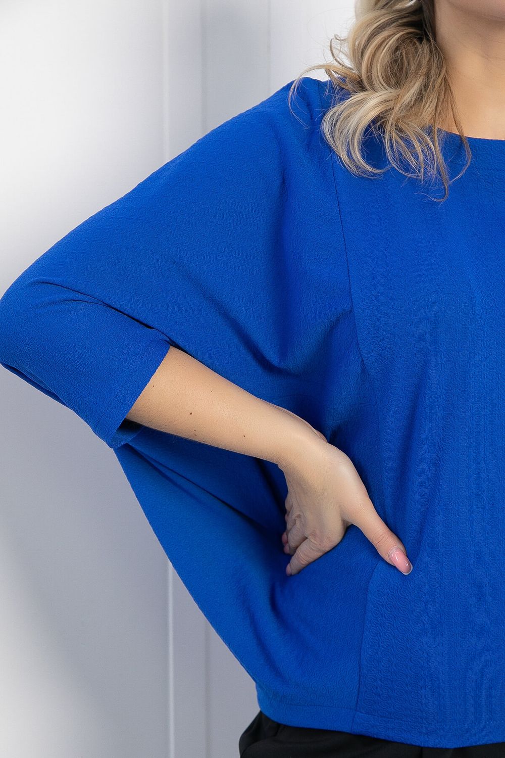 Блуза Шармель (синяя) Б12912-16М LT Collection