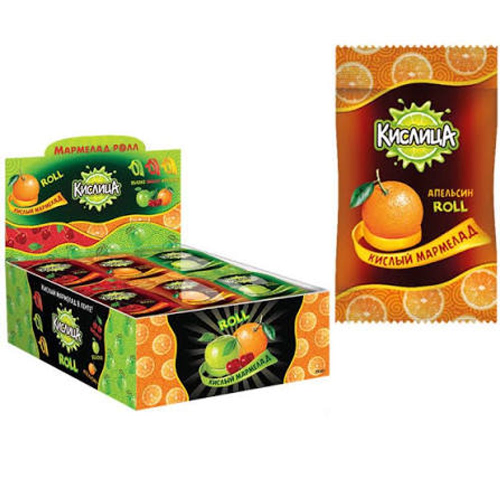 Кислый Мармелад на ленте ролл 10г