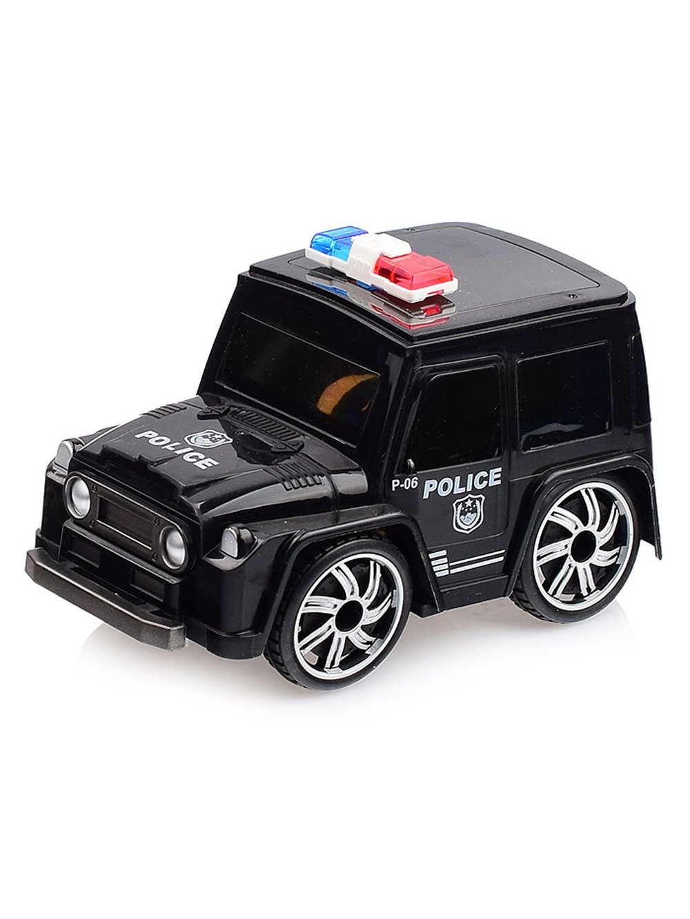 Игрушка Машина Полиция, цвет черный (12025-6)