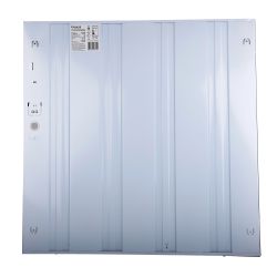 ULP-Q116 6060-36W-4000K+6500K WHITE Светильник светодиодный потолочный универсальный. Белый свет4000K-Холодный свет5000К-Дневной свет6500K. Рассеиватель матовый. Встроенный и-п. Корпус белый. ТМ Volpe