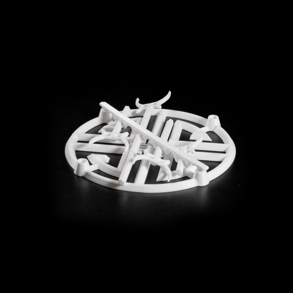 Подставка для дракона и шарнирных фигурок, 3D печать, 11 см., белая