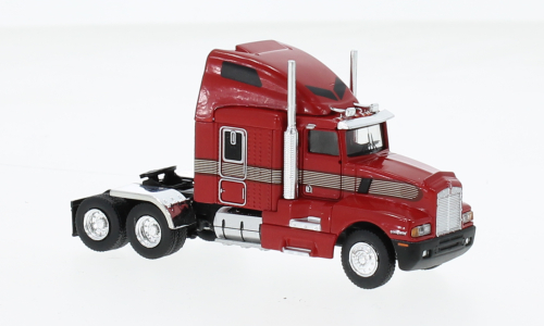 Тягач Kenworth T 600, красный, 1984, 1:87