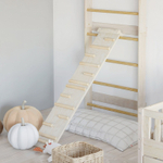 Горка пиклера скалодром из фанеры и массива березы