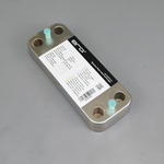 Теплообменник ГВС 12 пластин 160 мм для котлов BAXI, KENTATSU, BUGATTI ECO арт. 63041310091P