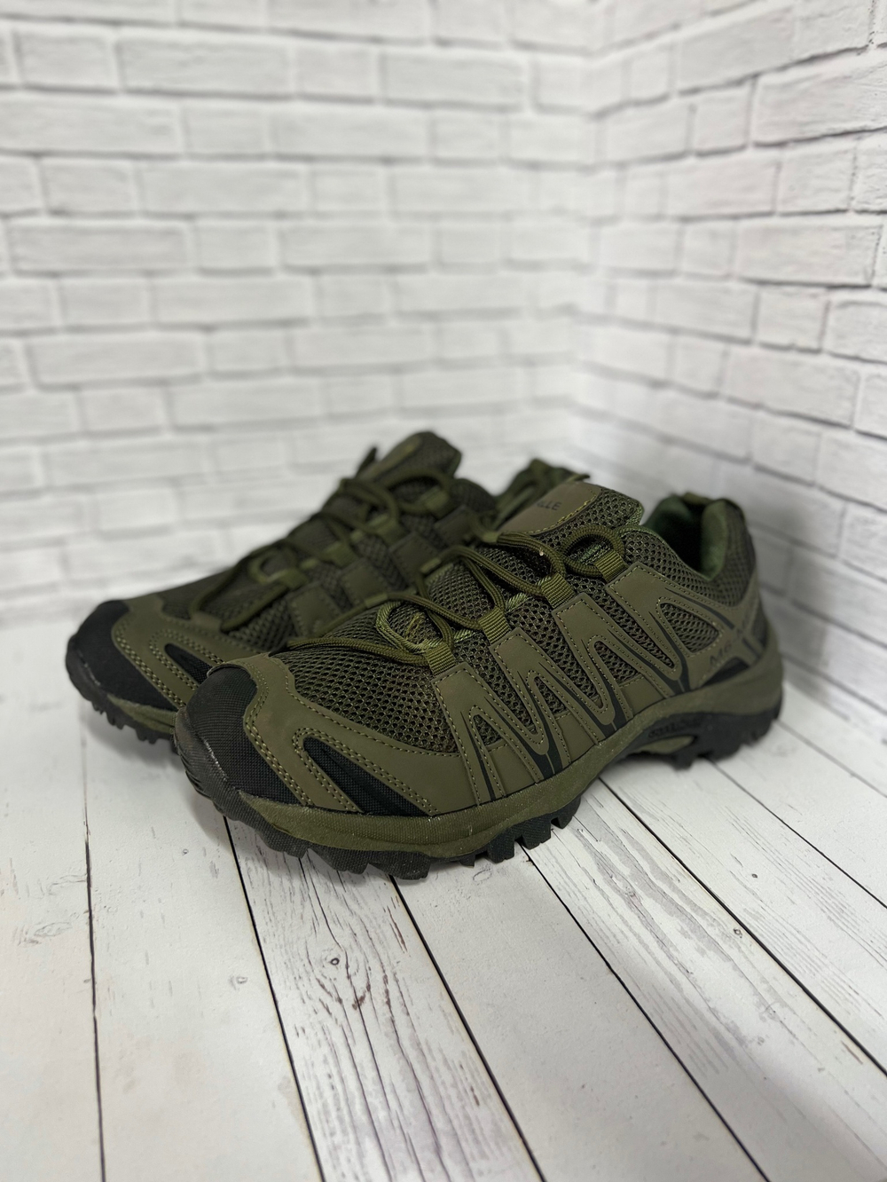 Кроссовки M6-MERLLE весна-лето / олива