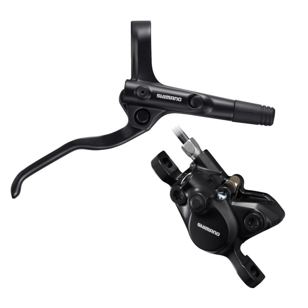 Тормоз дисковый Shimano MT200, BL(прав)/BR(задн), полимерные колодки, 1700мм, черный