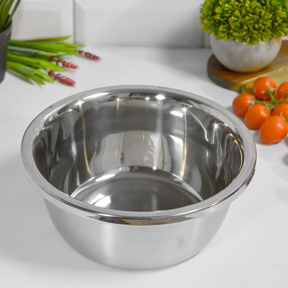 Миска 24см 4,5л нерж