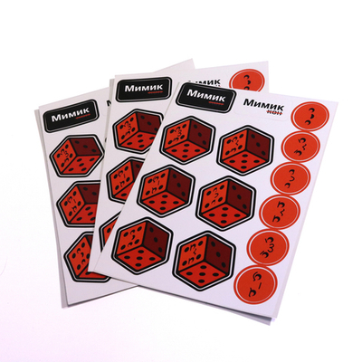 Стикерпак с символикой Мимика