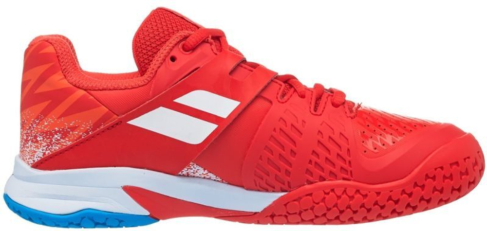 детские Кроссовки теннисные Babolat Propulse All Court Junior - cherry tomato/white