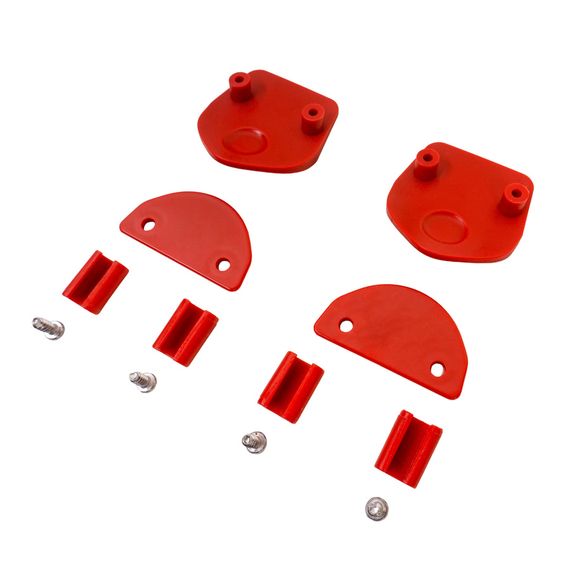 Набор крепежа Scorpena для калош F1 красный