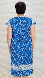 Халат МС-6029 (синий)