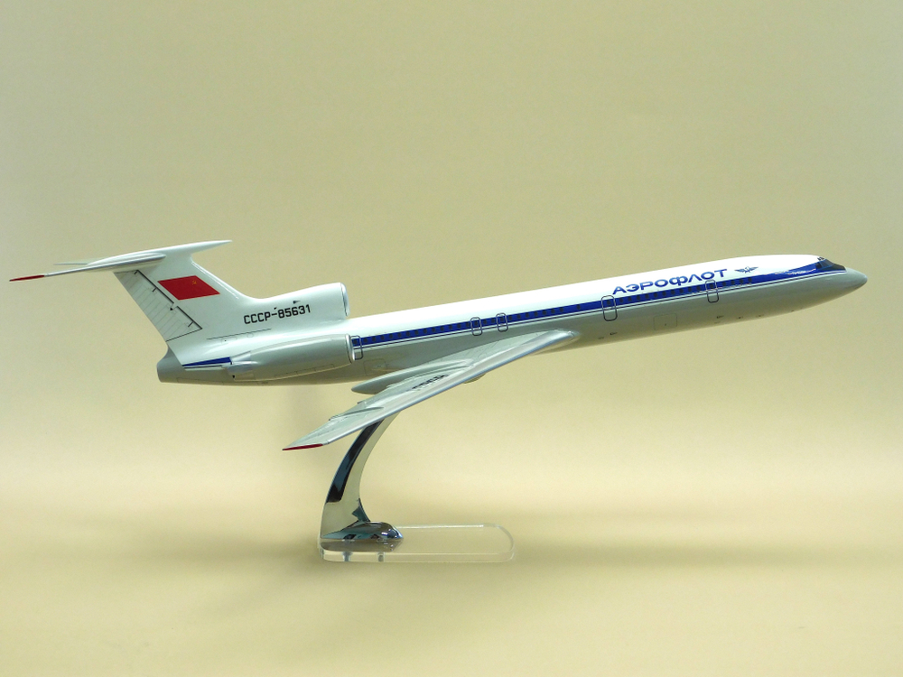 Модель самолета Ту-154М (М1:72, Аэрофлот СССР-85631)