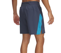 Мужские теннисные шорты Under Armour Launch Elite 7in - Midnight Navy/stream