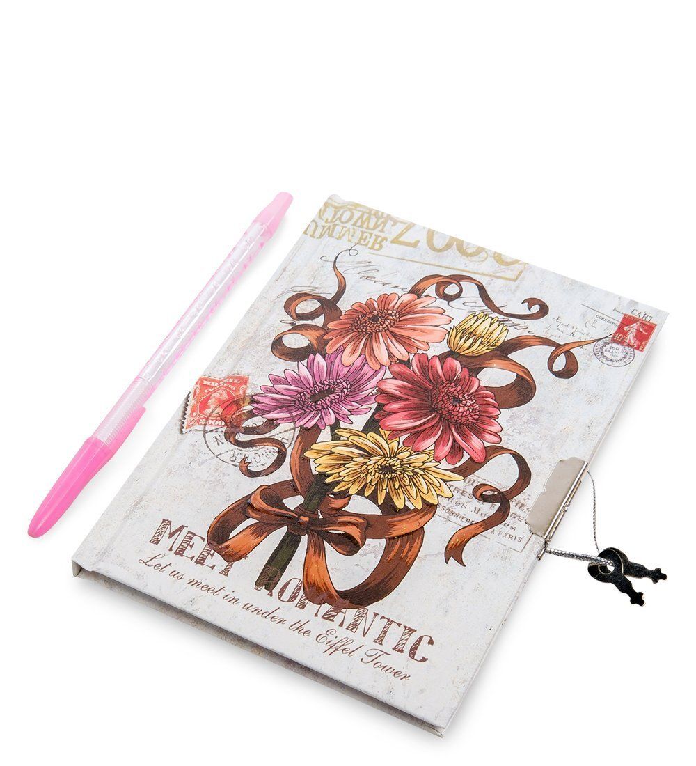NB-12/1 Блокнот с ручкой «Цветочное очарование»