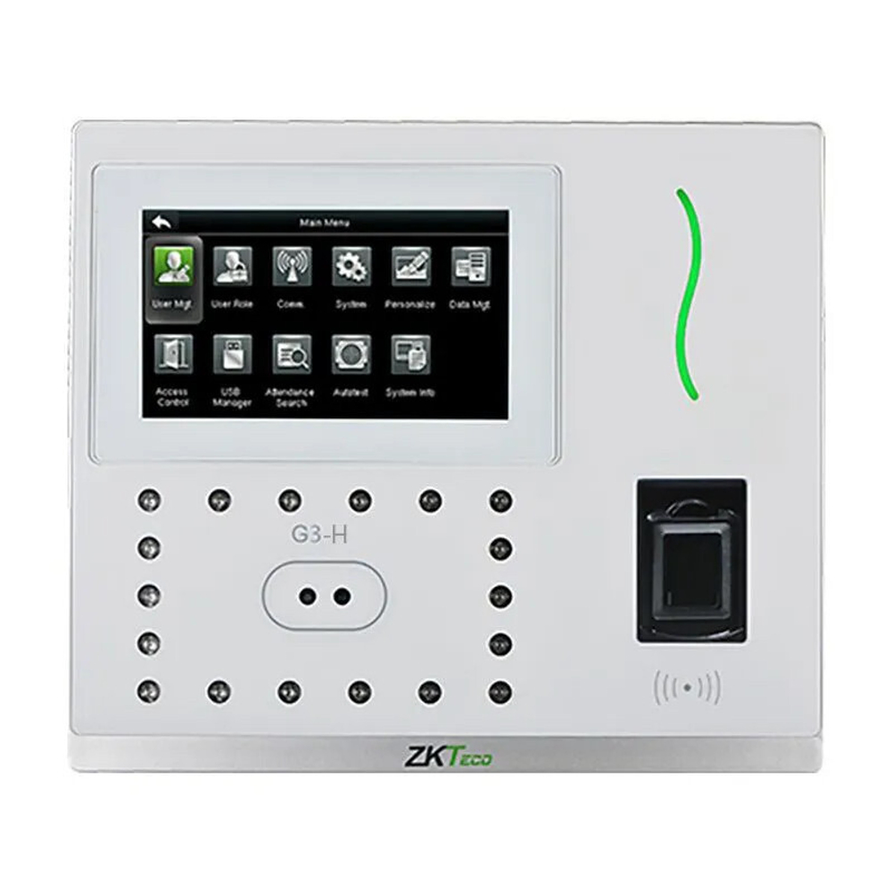 ZKTeco G3 [Wi-Fi] биометрический терминал учета рабочего времени и контроля доступа