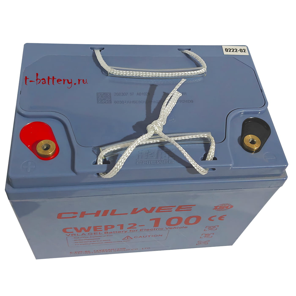 Тяговая аккумуляторная батарея Chilwee CWEP12-100 6-EVF-86