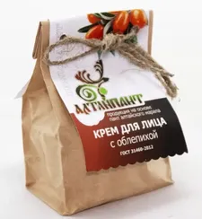 Пантовый крем для лица с облепихой