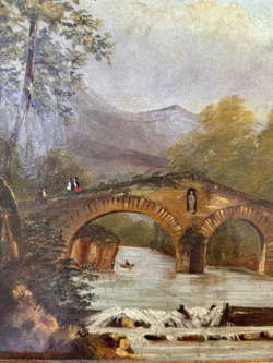 Винтаж: Антикварная картина “Mostar”