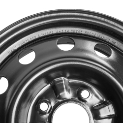 Диск штампованный R15 6J 4x114.3/67.1 ET45 GANZ Black GRN15058