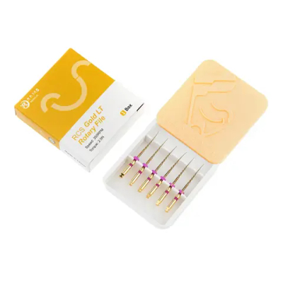 Файлы машинные RCS Gold LT Rotary S1 (25 мм) (набор 6 шт.)