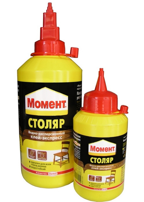 Клей Момент-столяр  750г  Экспресс желтая упак. НЕМОРОЗОСТОЙКИЙ / 422984