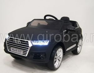 Детский электромобиль River Toys AUDI Q7 QUATTRO черный фото №1