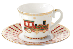 Кофейный набор 80мл на 2 персоны Easy Life Полярный экспресс