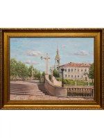Картина маслом Санкт-Петербург Шафиев