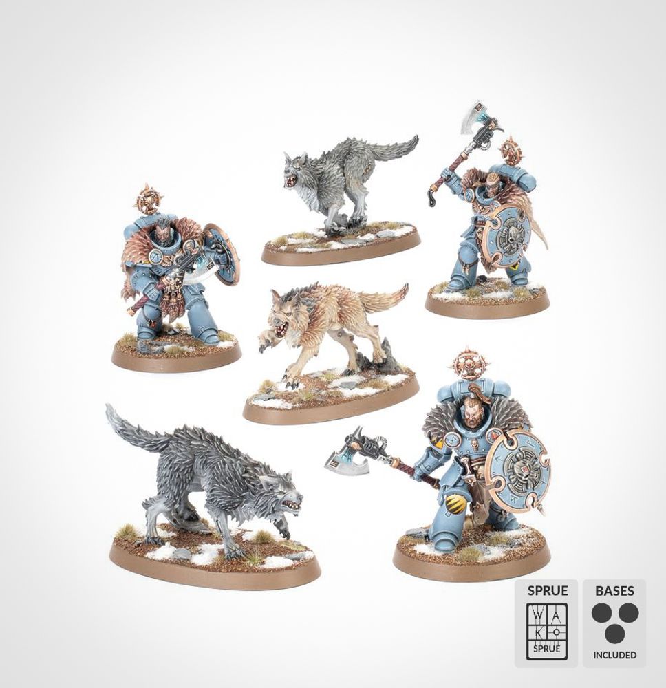Wolf Guard Headtakers &amp; Hunting Wolves