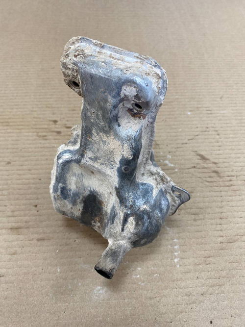 Глушитель №56 для бензореза ASPRO-GC1, б/у